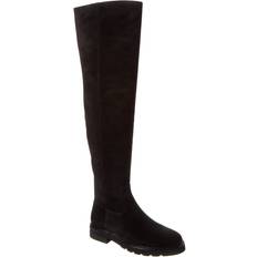 Men - Suede High Boots Stuart Weitzman Chicago Lug Suede Over-The-Knee Boot -