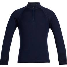 Icebreaker Kids' 260 Tech Long Sleeve Half Zip - Midnight Navy