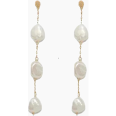 Sorelle Jewellery Smykker Sorelle Jewellery Pearls Øreringe Guld