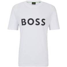 HUGO BOSS Logo Print T-shirt - White