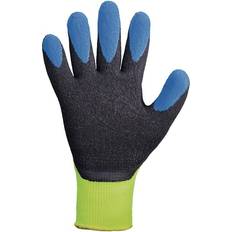 Jaune Gants Jetables stronghand Winterstrickhandschuh Forster Latex Gr