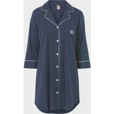 Lauren Ralph Lauren Dame Undertøj Lauren Ralph Lauren Nachthemd I813702 Dunkelblau Regular Fit