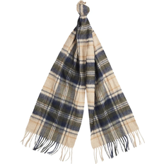 Barbour Donna Sciarpe Barbour New Check Tartan Sand Beige Plaid