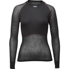 Brynje Women's Wool Thermo Light Shirt, XXL, Black