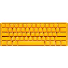 Giallo Tastiere Ducky One 3 Mini USB QWERTY Inglese US Giallo