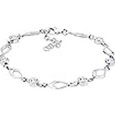 Elli dam armband 925 sterlingsilver kristall zirkon vit 0210511113_18