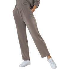 Pieces Woman Trousers Pieces Lise Hw Wide Pant Lounge - Beige