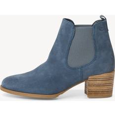 Blu - Donna Stivaletti Chelsea Tamaris dam 1–25342–42 Chelsea stövlar, denim, EU, Denim