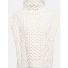 Polo Ralph Lauren Cable-knit wool and cashmere sweater vest white