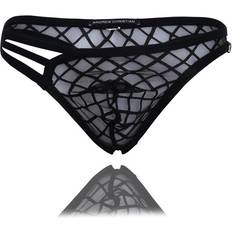Lattice Lace Sheer Arouse Thong