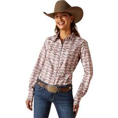 Gold - Women Shirts Ariat Women's Kirby Stretch Shirt in Starlight