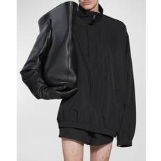 Balenciaga Herren Oberbekleidung Balenciaga Jacke aus Faille Schwarz