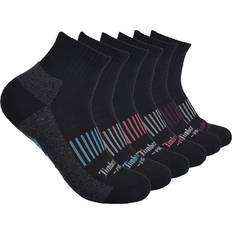 Timberland Women Underwear Timberland Pro Half Cushion Qtr Socks Pack, Men's, Black Holiday Gift