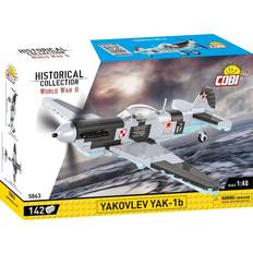 Modelle & Bausätze Cobi Historical Collection 5863 YAKOVLEV YAK-1B Easy Planes