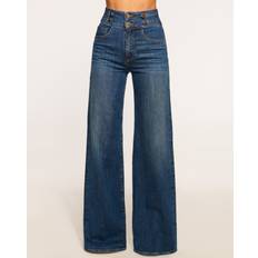 Polyurethane - Woman Jeans Ramy Brook Liv Wide Leg Jean in Wash WASH