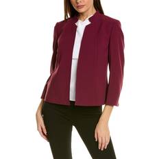 Red Blazers Anne Klein Cropped Jacket