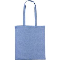 Cotton Fabric Tote Bags Nutshell Recycled Cotton Shopper Royal One Size