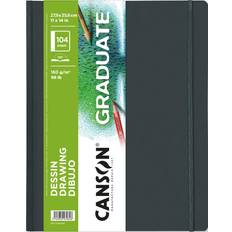 Canson Sketch & Drawing Pads Canson Skizzenbuch GRADUATE DRAWING, 279 x 356 mm, schwarz