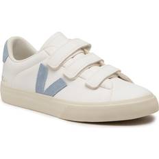 Veja Blue - Men Shoes Veja Recife Leather Sneakers - Extra White Steel