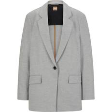 Flanelle Vestes BOSS Blazer Femme Taille Gris Javite 50502832