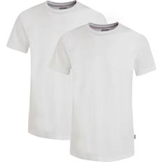 Jockey Överdelar Jockey T-Shirt, 2er-Pack, Rundhalsausschnitt, für Herren, weiß