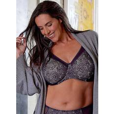 Berlei Beauty Lace Underwired Smoothing Bra Aubergine