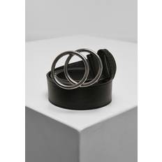 Silver - Unisex Skärp Urban Classics Accessoires UC Ring Buckle Belt - Silver