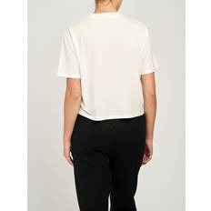 Polyurethaan T-shirts Cropped T-shirt - Wit