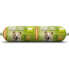 Fokker Meat Roll Rind Lachs Hundefutter Pro 3 Stück