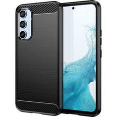 Skalo Samsung A54 5G Armor Carbon Stødsikker TPU-cover Sort