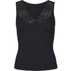 Tim & Simonsen Top Belen V-Lace Black vendbar