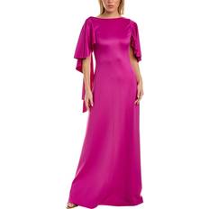 Black Halo Lotus Gown