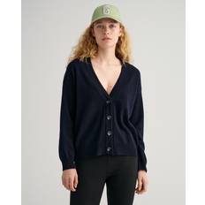 One Size Cardigans Gant Boleros blau