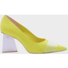 Yellow Heels & Pumps RAS Ras, Dame, Sko, Gul, Størrelse: