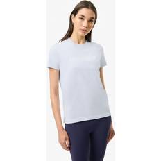 Lacoste Women T-shirts Lacoste Women's x Bandier Jersey T-Shirt Blue