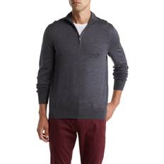 Truien Brooks Brothers Basic Merino Wool 1/2-Zip Sweater