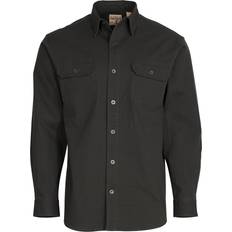 Canvas Shirts RedHead Flex Stonewash Canvas Long-Sleeve Shirt for Men Raven