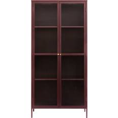 Rouge Vitrines en verre Uno Furniture Bronco H190 Vitrineskab