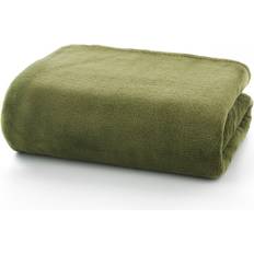 Blankets Deyongs Snuggletouch Supersoft Fleece Blankets Green