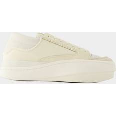 Y-3 Sneakers Y-3 Sneakers Lux Bball Low Leder Weiß beige