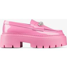 Jimmy Choo Pink Loafers Jimmy Choo Bryer Loafer Flat Candy Pink