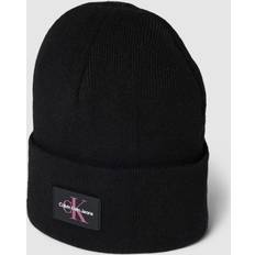 Calvin Klein Musta Pipot Calvin Klein Pipo Monologo Beanie - Musta