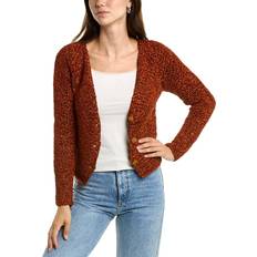 Natural - Women Cardigans Vince Shrunken Cardigan