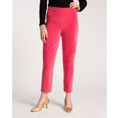 Samt Hosen Lucy Pant Stretch Velvet Hot Pink