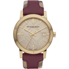 Watches Burberry BU9014 Tan Läderrem Damklocka