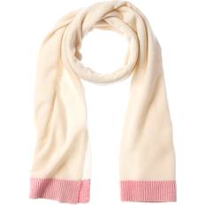 Scott Scott & Scott London Plaited Trim Cashmere Scarf