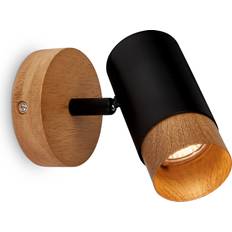 Holz Spotlights Briloner Wandspot Plek Spotlight