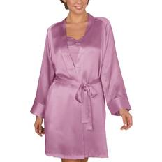 Lady Avenue Bekleidung Lady Avenue Pure Silk Short Kimono Pink * Kampagne *