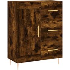 Hyllplan Skjenker vidaXL smoked oak Engineered Wood Sideboard