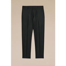 Ami Paris Men Trousers Ami Paris Cigarette Fit Trousers - Black